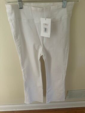 Frame New mini boot White Stretch Pull-On Pants
